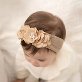 Baby Girl Flower Bow Headband