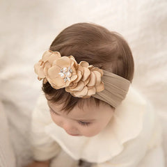 Baby Girl Flower Bow Headband
