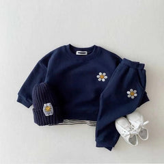 2-Piece Floral Embroidery Set