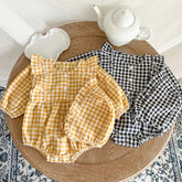 Baby Plaid Print Bodysuit
