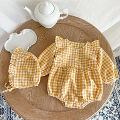 Baby Plaid Print Bodysuit