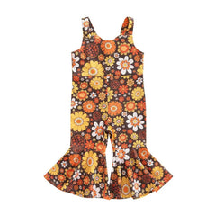 Baby Girl Flower Print Romper