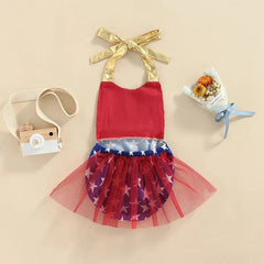 Baby Girl Independence Day Romper