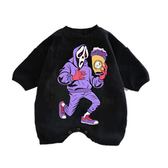 Baby Halloween Print Romper