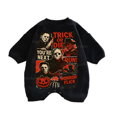 Baby Halloween Print Romper