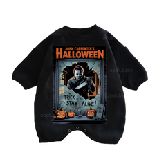 Baby Halloween Print Romper