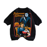 Halloween Safety Print Romper