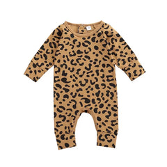 Baby Lopard Print Romper