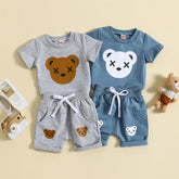 2 Piece Baby Bear Print Set