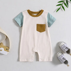 Baby Color Satching Romper