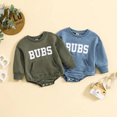 Baby BUBS Print Romper