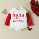 MAMA IS MY Valentine Romper