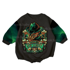 Baby Halloween Print Romper