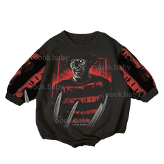 Baby Halloween Print Romper