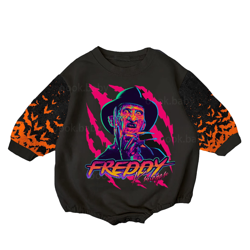 Baby Halloween Print Romper