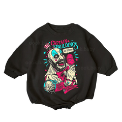 Baby Halloween Print Romper