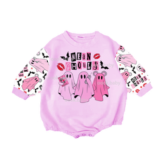 Baby Halloween Print Romper