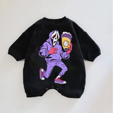Baby Halloween Print Romper
