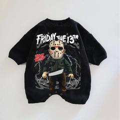 Baby Halloween Print Romper