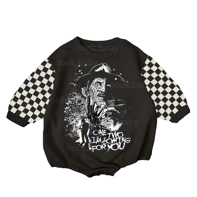 Baby Halloween Print Romper