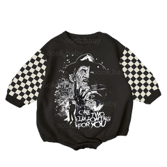 Baby Halloween Print Romper