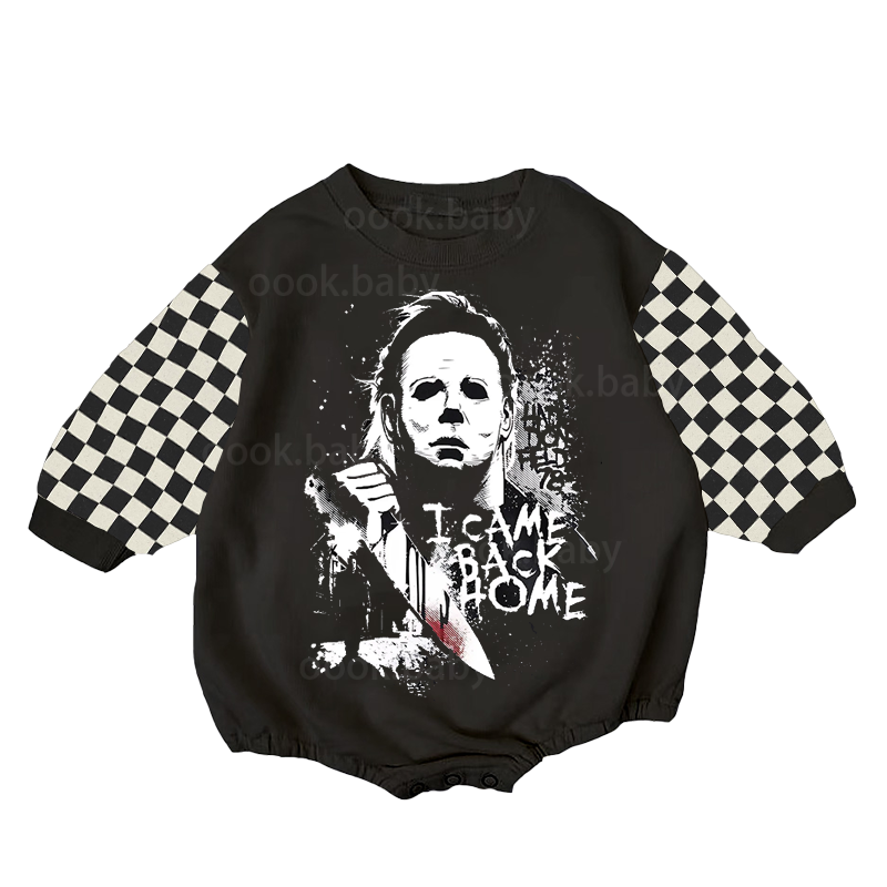 Baby Halloween Print Romper