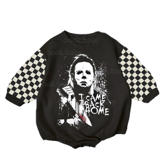 Baby Halloween Print Romper