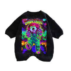 Baby Halloween Print Romper