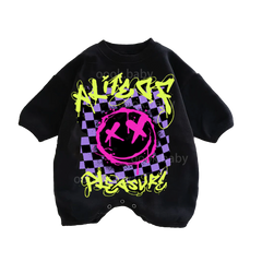 Baby Savage world Print Romper