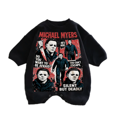 Baby Michael myers Print Romper