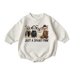 Baby Just A Spooky Paw Romper