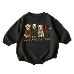 Baby Just A Spooky Paw Romper