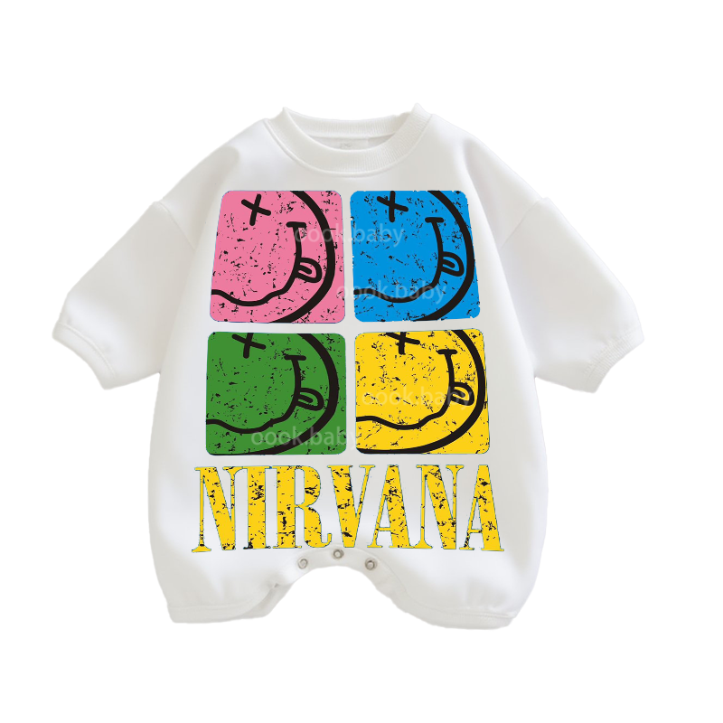 Baby Nirnava Print Romper