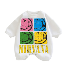 Baby Nirnava Print Romper