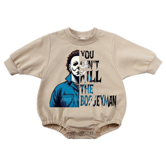 You can't kill The boogeyman Print Romper