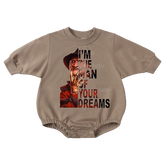 I'm The Man Of Your Dreams Print Romper