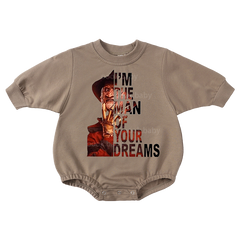 I'm The Man Of Your Dreams Print Romper