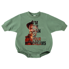 I'm The Man Of Your Dreams Print Romper