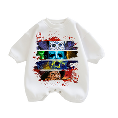 Baby Halloween Print Romper