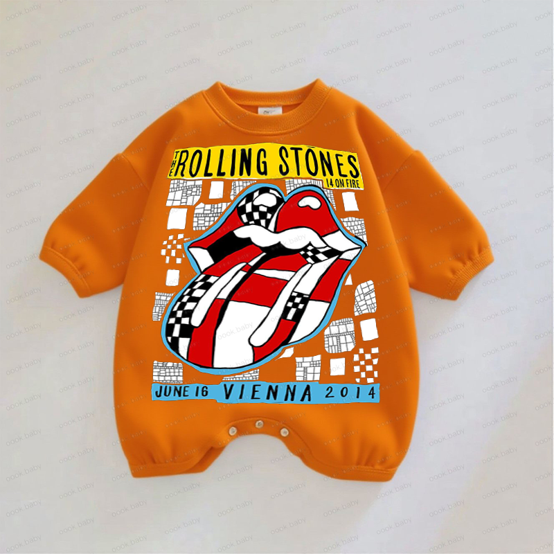 Rolling Stones Baby Romper