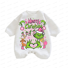 Baby Christmas Print Romper