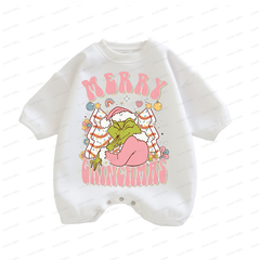 Baby Christmas Print Romper