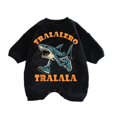 Baby Tralalero Print Romper