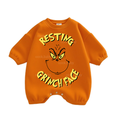 Baby Resting Print Romper