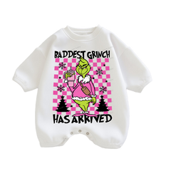 Baby Baddest Print Romper
