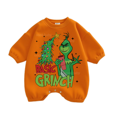 Baby Christmas Print Romper