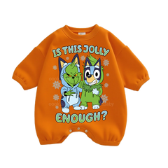 Baby Cute-Smart Print Romper