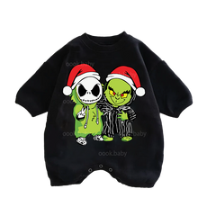Baby christma Print Romper