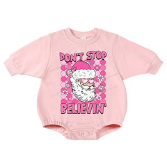 Baby Christmas Print Romper