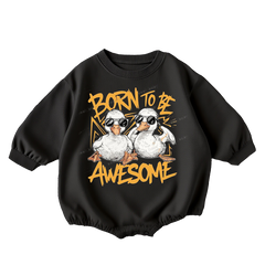 Baby Christmas Print Romper